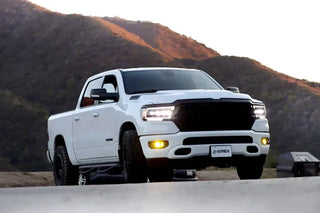 AlphaRex NOVA LED Projector Headlights (Black): Ram 1500 2019 - 2024