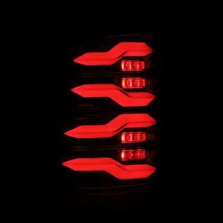 AlphaRex LUXX LED Tail Lights (Alpha-Black): Dodge Ram 2009 - 2018 (1500, 2500 & 3500)