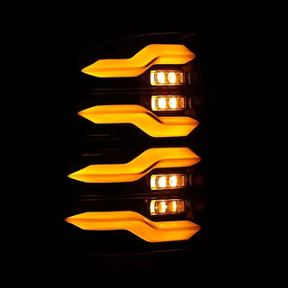 AlphaRex LUXX LED Tail Lights (Alpha-Black): Dodge Ram 2009 - 2018 (1500, 2500 & 3500)