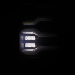 AlphaRex LUXX LED Tail Lights (Alpha-Black): Dodge Ram 2009 - 2018 (1500, 2500 & 3500)