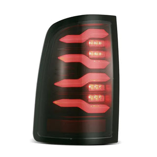 AlphaRex LUXX LED Tail Lights (Alpha-Black): Dodge Ram 2009 - 2018 (1500, 2500 & 3500)