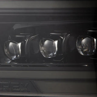 AlphaRex NOVA LED Projector Headlights (Alpha-Black): Ram 1500 2019 - 2024