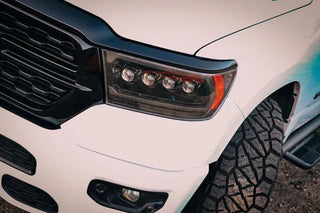AlphaRex NOVA LED Projector Headlights (Alpha-Black): Ram 1500 2019 - 2024