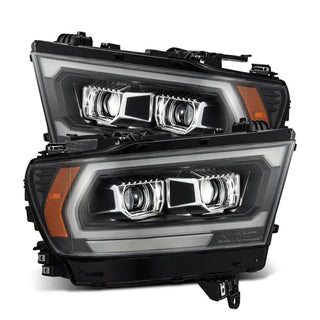 AlphaRex LUXX LED Projector Headlights (Black): Ram 1500 2019 - 2024 (880576 / 810016)