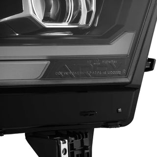 AlphaRex LUXX LED Projector Headlights (Black): Ram 1500 2019 - 2024 (880576 / 810016)