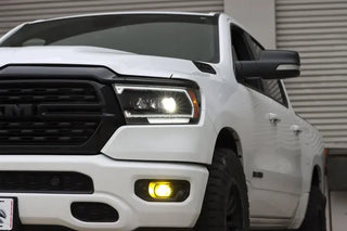 AlphaRex LUXX LED Projector Headlights (Alpha-Black): Ram 1500 2019 - 2024
