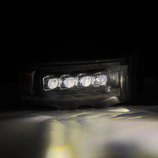 AlphaRex NOVA LED Projector Headlights (Black): Dodge Ram 1500 (02-05) & 2500/3500 (03-05)