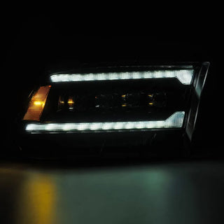 AlphaRex NOVA LED Projector Headlights (Alpha-Black): Dodge Ram 2009 - 2018 (1500, 2500 & 3500)