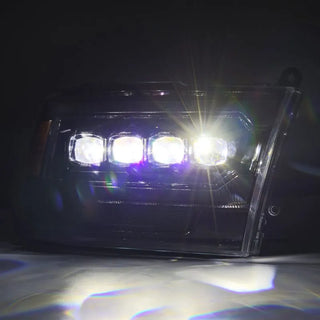 AlphaRex NOVA LED Projector Headlights (Alpha-Black): Dodge Ram 2009 - 2018 (1500, 2500 & 3500)