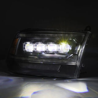 AlphaRex NOVA LED Projector Headlights (Black): Dodge Ram 2009 - 2018 (1500, 2500 & 3500)