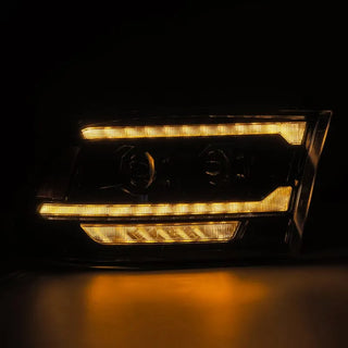 AlphaRex LUXX LED Projector Headlights (Alpha-Black): Dodge Ram 2009 - 2018 (1500, 2500 & 3500)