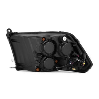 AlphaRex LUXX LED Projector Headlights (Black): Dodge Ram 2009 - 2018 (1500, 2500 & 3500)