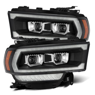 AlphaRex LUXX LED Projector Headlights (Black): Ram 2500 & 3500 2019 - 2024
