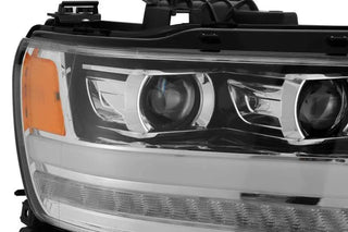 AlphaRex LUXX LED Projector Headlights (Chrome): Ram 1500 2019 - 2024