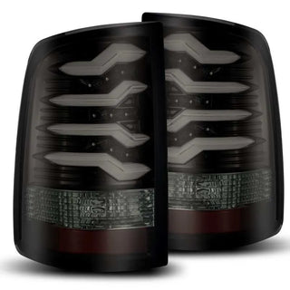 AlphaRex PRO LED Tail Lights (Jet Black): Dodge Ram 2009 - 2018