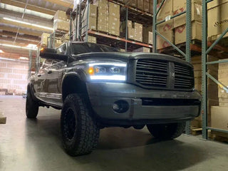 AlphaRex PRO Projector Headlights (Alpha-Black): Dodge Ram 1500 (06-08) & 2500/3500 (06-09)