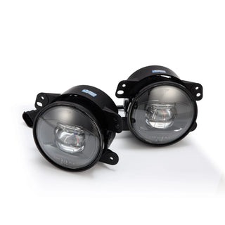 AlphaRex LED Projector Fog Lights (Dual Color): Jeep Wrangler (18-25) / Gladiator (20-25)