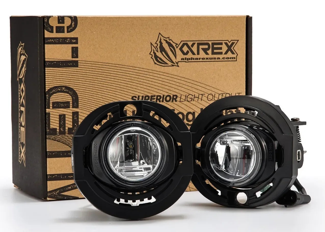 AlphaRex 210006 DoubleTap Dual Color LED Projector Fog Lights AlphaRex 210006 DoubleTap Dual Color LED Projector Fog Lights