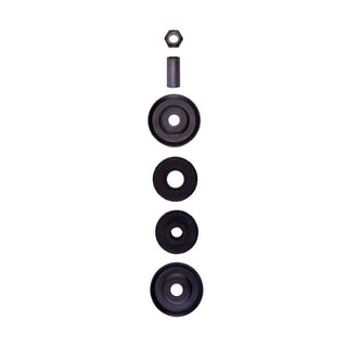 Bilstein B8 5160 Rear Left Shock w/ Reservoir: Ram 1500 4WD (19-24) 0-2" Rear Lift - Zinc
