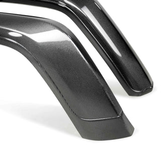 Anderson Composites Carbon Fiber Rear Fender Flares (Pair): Jeep Gladiator 2020 - 2025 (All Models)