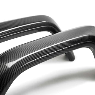 Anderson Composites Carbon Fiber Rear Fender Flares (Pair): Jeep Gladiator 2020 - 2025 (All Models)