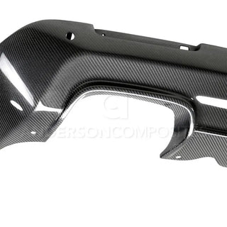 Anderson Composites Carbon Fiber Rear Valance: Fits Dodge Challenger 2018-2023 Hellcat/Demon/Redeye Widebody