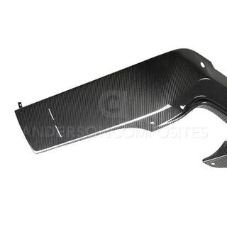 Anderson Composites Carbon Fiber Rear Valance: Fits Dodge Challenger 2018-2023 Hellcat/Demon/Redeye Widebody