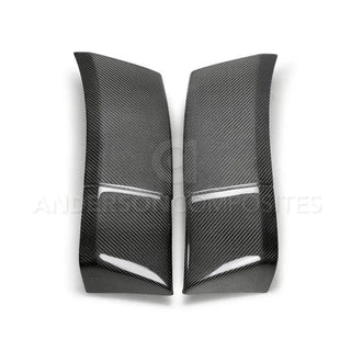 Anderson Composites Carbon Fiber Rear Fender Flare Extensions: Fits Dodge Challenger 2018-2023 Hellcat/Demon/Redeye Widebody
