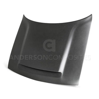 Anderson Composites OEM Demon Carbon Fiber Hood (Dry): Dodge Challenger 2008 - 2023 (All Models)