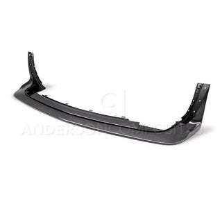 Anderson Composites WB Carbon Fiber Front Spoiler (FRONT): Dodge Challenger (18-23) Widebody