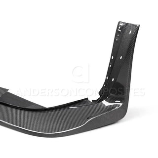 Anderson Composites WB Carbon Fiber Front Spoiler (FRONT): Dodge Challenger (18-23) Widebody