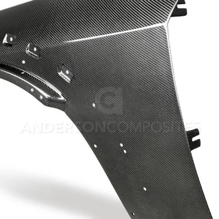 Anderson Composites OEM Carbon Fiber Fenders (PAIR): Dodge Challenger Widebody (18-23)