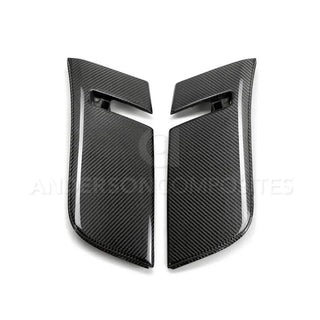 Anderson Composites Carbon Fiber Wide Body Front Fender Flare Extensions: 18-23 Demon / Challenger SRT Hellcat / Redeye