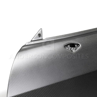 Anderson Composites Carbon Fiber Doors (Pair, Dry): Dodge Challenger 2008 - 2023 (All Models)