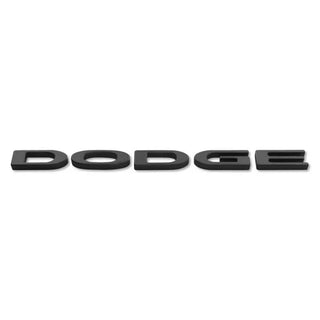 American Brother Designs DODGE LOGO  Exterior Trunk Badge: Dodge Challenger 2015 - 2023