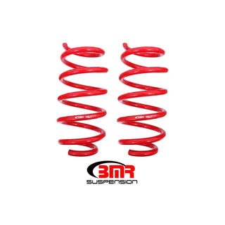BMR Front 1.25" Drop Lowering Springs Red: 08-23 Challenger / Charger R/T / SRT