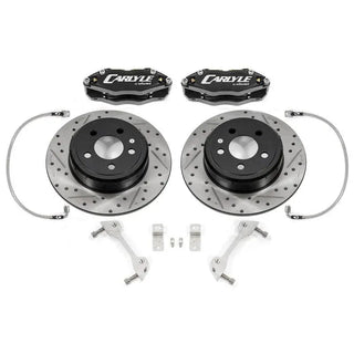 BMR 15" Front Brake Conversion Kit (Black Calipers) (FRONT): Fits Chrysler 300 / Dodge Challenger (05-24)