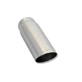 JBA Axle-Back Exhaust SS (REAR): Jeep Wrangler JK (07-18) 3.6L & 3.8L V6 - Chrome