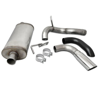 JBA Axle-Back Exhaust System: Jeep Wrangler JL 2018 - 2025 (2.0L I4 / 3.6L V6)