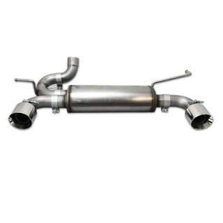 JBA Axle-Back Exhaust System (Dual Rear Exit): Jeep Wrangler JK 2007 - 2018 (3.6L & 3.8L V6)