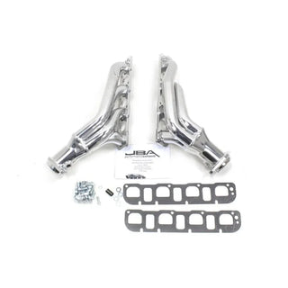 JBA Shorty Headers (Silver Ceramic): 300 / Challenger / Charger 6.4L 392 & 6.2L Hellcat 2015 - 2024