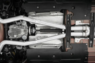 MBRP Race Profile Cat Back Exhaust (REAR): Dodge Charger 5.7L / 6.4L (15-23) - Polished