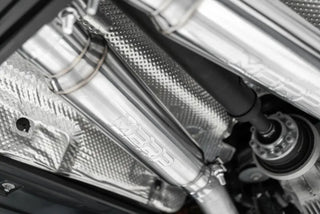 MBRP Cat Back Exhaust (Street Profile, Polished Tips): Dodge Charger 5.7L / 6.4L (15-23)