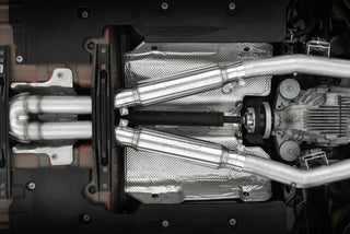 MBRP Street Profile Cat Back Exhaust (REAR): Dodge Charger 5.7L / 6.4L (15-23) w/ Carbon Tips