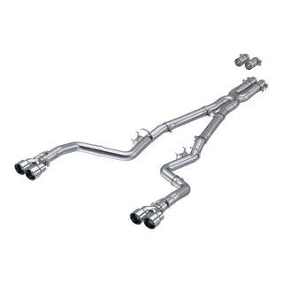 MBRP Cat Back Exhaust (Polished Tips): Dodge Challenger 5.7L / 6.4L / 6.2L (15-23)