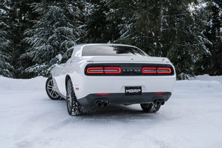 MBRP Cat Back Exhaust System (Carbon Fiber Tips): Dodge Challenger 3.6L V6 2015 - 2023
