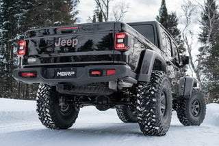 MBRP Exhaust (Rear Turn Down Exit): Jeep Gladiator 3.0L EcoDiesel 2021 - 2023