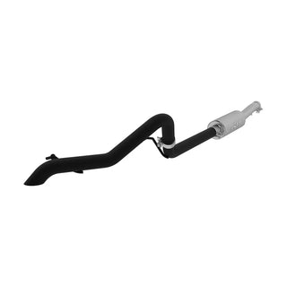 MBRP Cat Back Exhaust (Single Rear Exit, Black): Jeep Wrangler / Rubicon JK 3.6L (12-18)