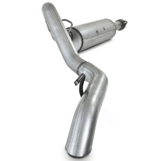 MBRP Cat Back Exhaust (Single Turndown): Jeep Wrangler TJ Unlimited 4.0L (97-06) - Aluminized