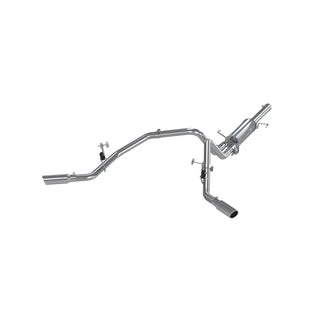 MBRP Cat Back Exhaust System (Dual Split Side Exit): Dodge Ram 4.7L & 5.7L Hemi 1500 2003 (Regular or Quad Cab w/ Short Bed)